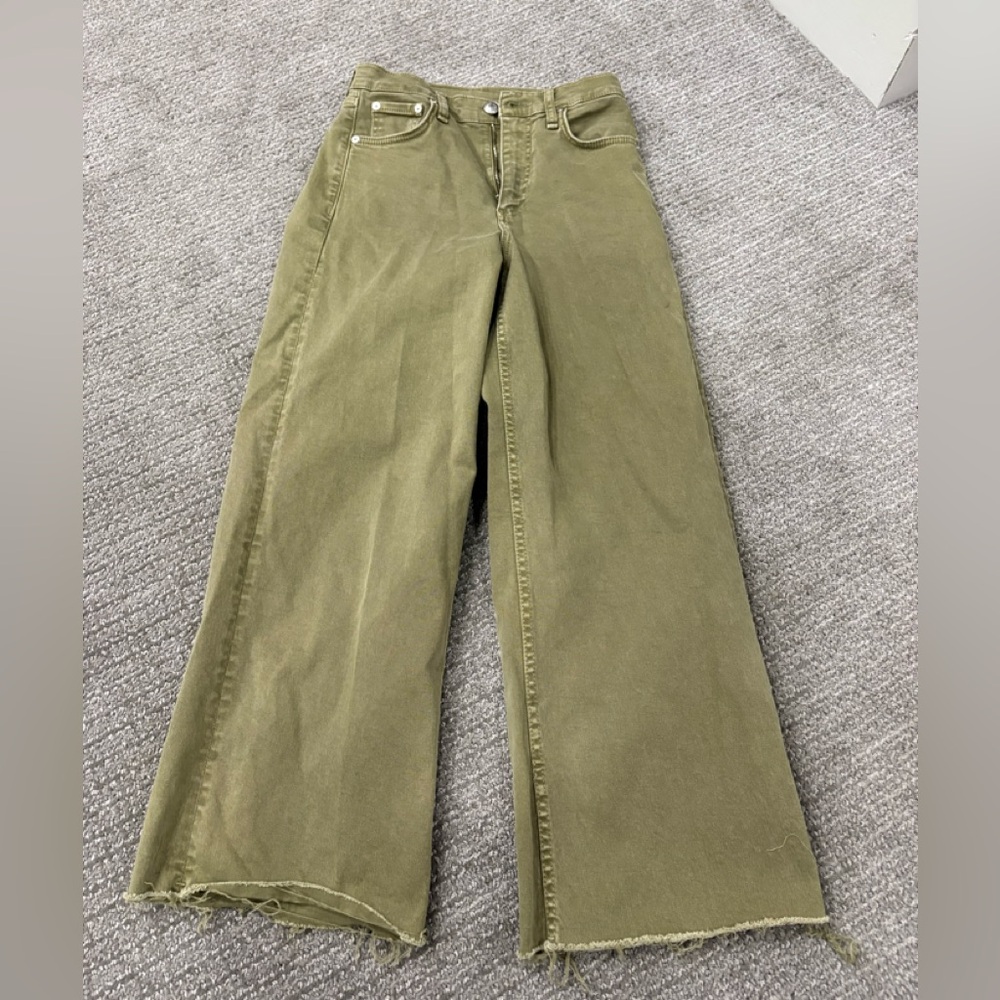 rag & bone Khaki Women's Flare Jeans